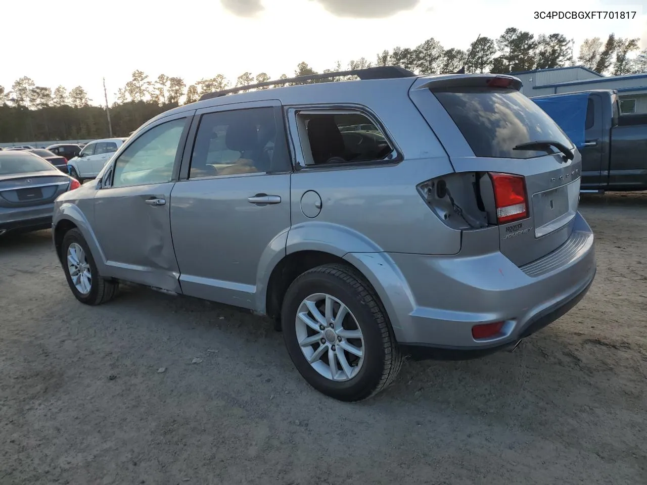 2015 Dodge Journey Sxt VIN: 3C4PDCBGXFT701817 Lot: 78379764