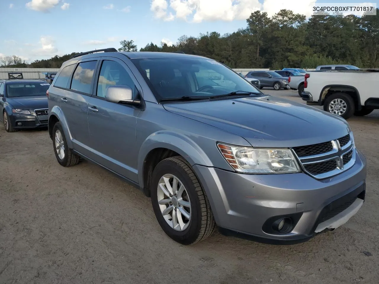 2015 Dodge Journey Sxt VIN: 3C4PDCBGXFT701817 Lot: 78379764