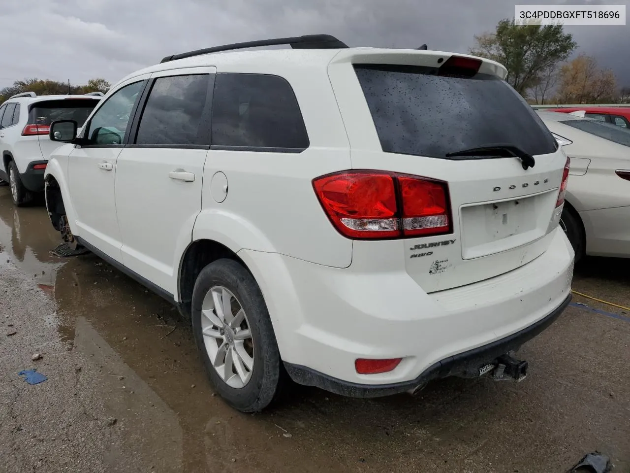 2015 Dodge Journey Sxt VIN: 3C4PDDBGXFT518696 Lot: 78457204