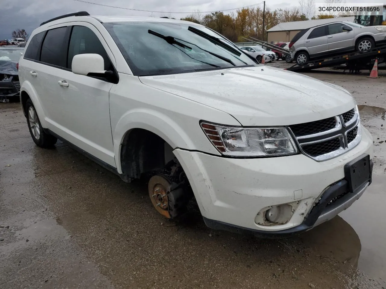 2015 Dodge Journey Sxt VIN: 3C4PDDBGXFT518696 Lot: 78457204