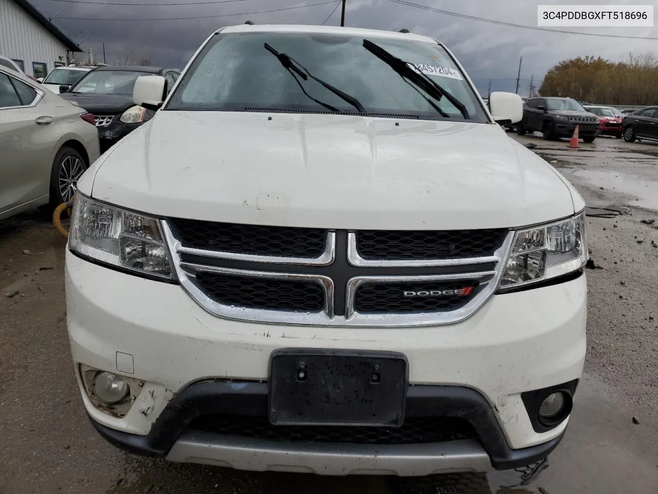 2015 Dodge Journey Sxt VIN: 3C4PDDBGXFT518696 Lot: 78457204