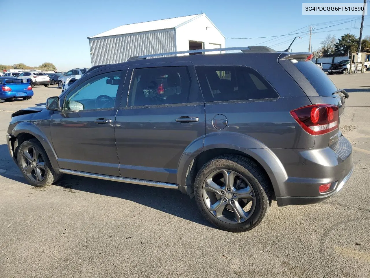 2015 Dodge Journey Crossroad VIN: 3C4PDCGG6FT510890 Lot: 78960414