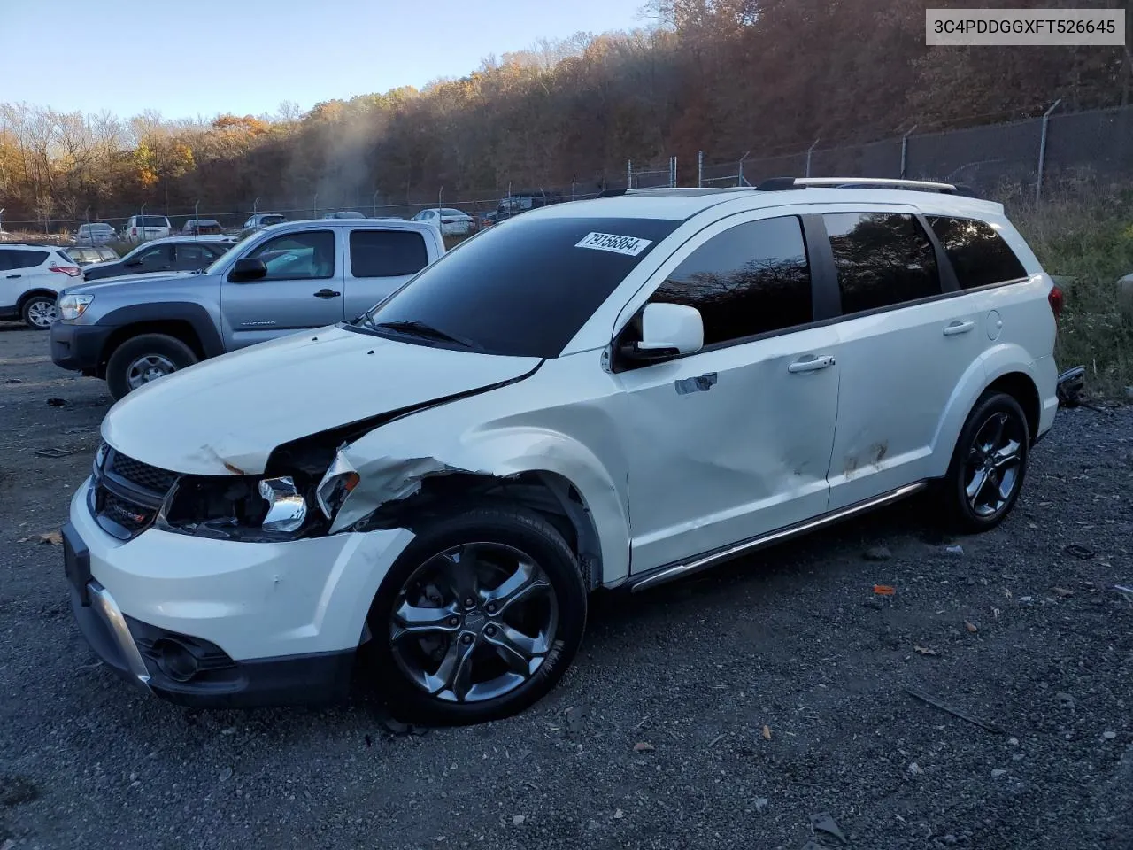 2015 Dodge Journey Crossroad VIN: 3C4PDDGGXFT526645 Lot: 79156864