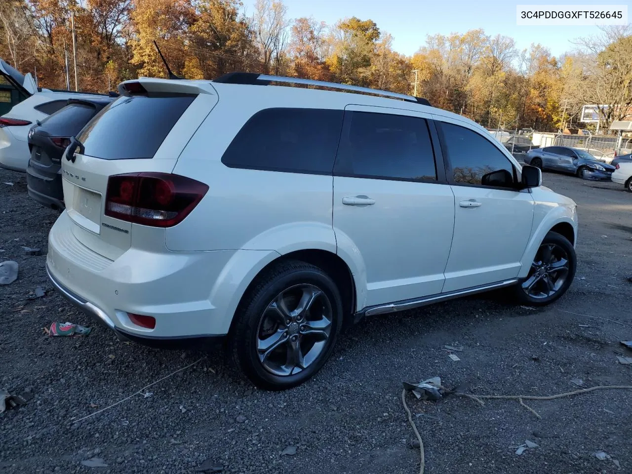 2015 Dodge Journey Crossroad VIN: 3C4PDDGGXFT526645 Lot: 79156864