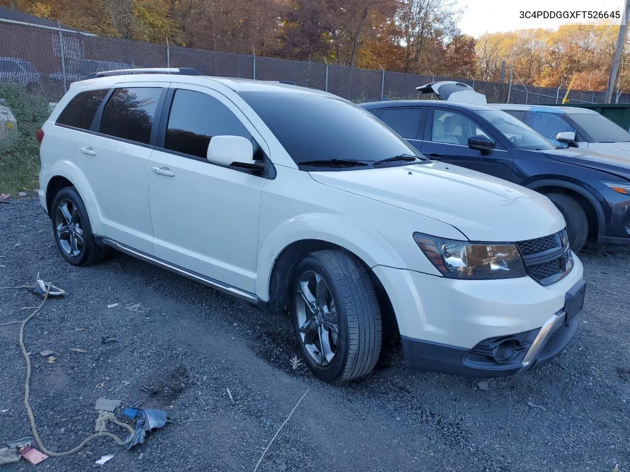 2015 Dodge Journey Crossroad VIN: 3C4PDDGGXFT526645 Lot: 79156864