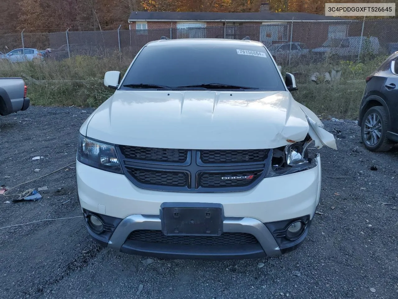 2015 Dodge Journey Crossroad VIN: 3C4PDDGGXFT526645 Lot: 79156864