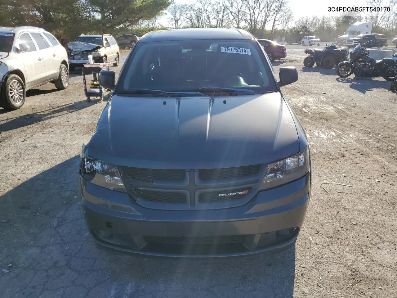 2015 Dodge Journey Se VIN: 3C4PDCAB5FT540170 Lot: 79175314