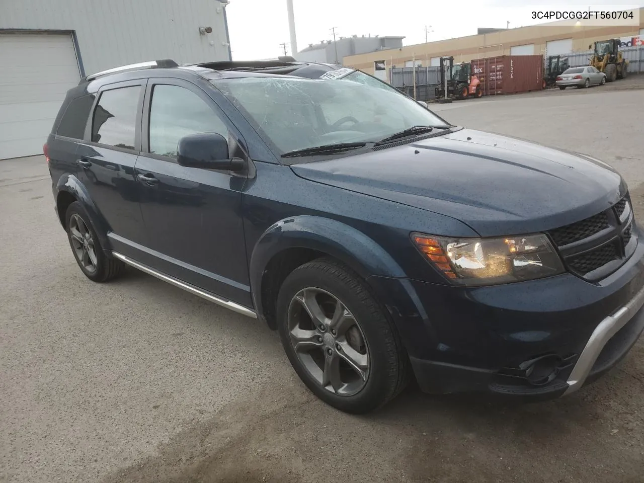 2015 Dodge Journey Crossroad VIN: 3C4PDCGG2FT560704 Lot: 79186764