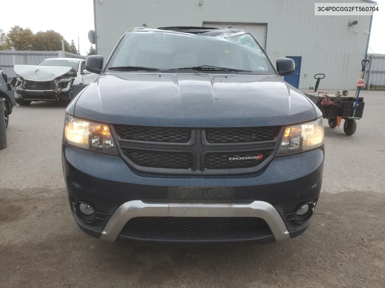 2015 Dodge Journey Crossroad VIN: 3C4PDCGG2FT560704 Lot: 79186764