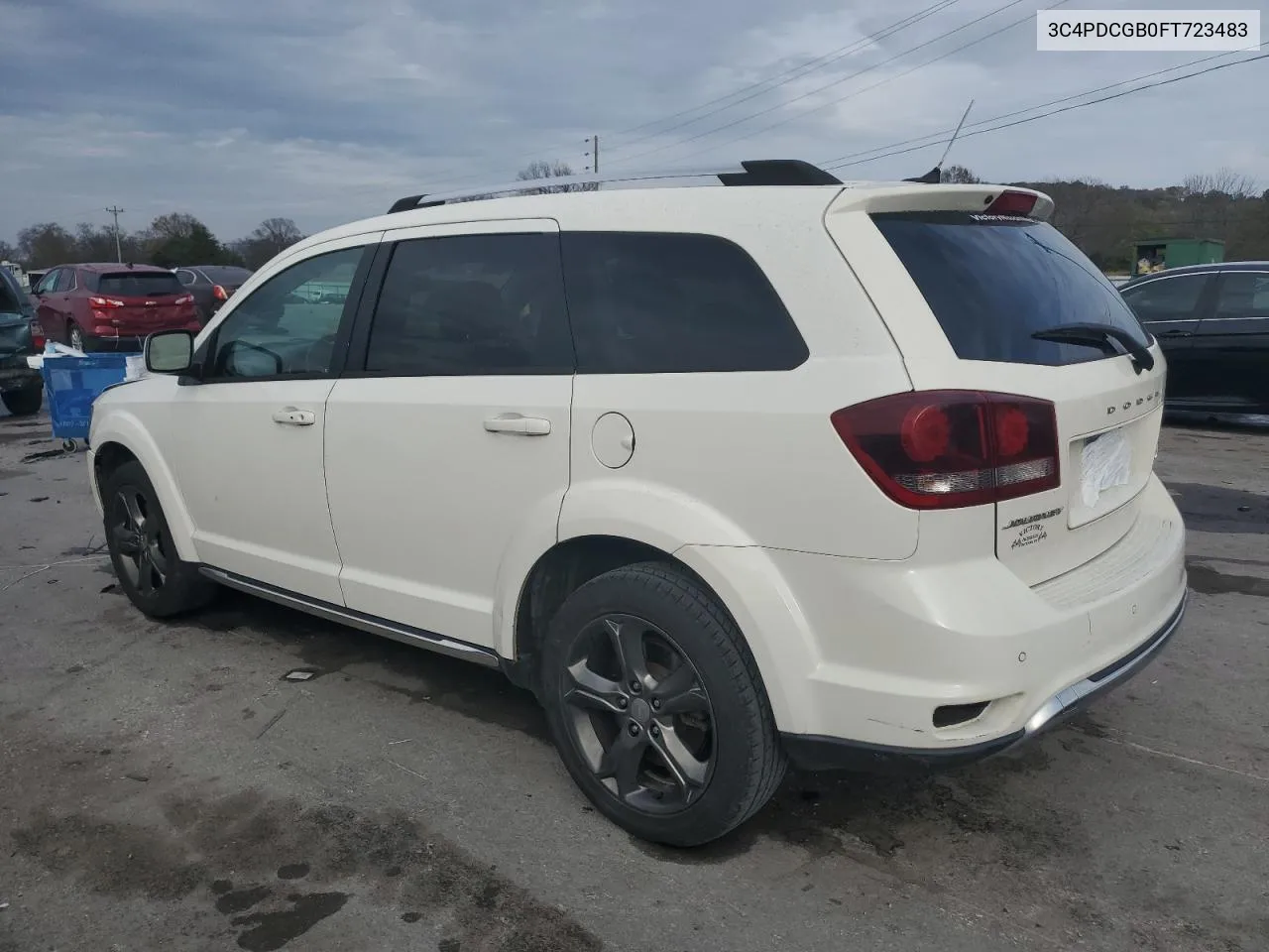 2015 Dodge Journey Crossroad VIN: 3C4PDCGB0FT723483 Lot: 79431304