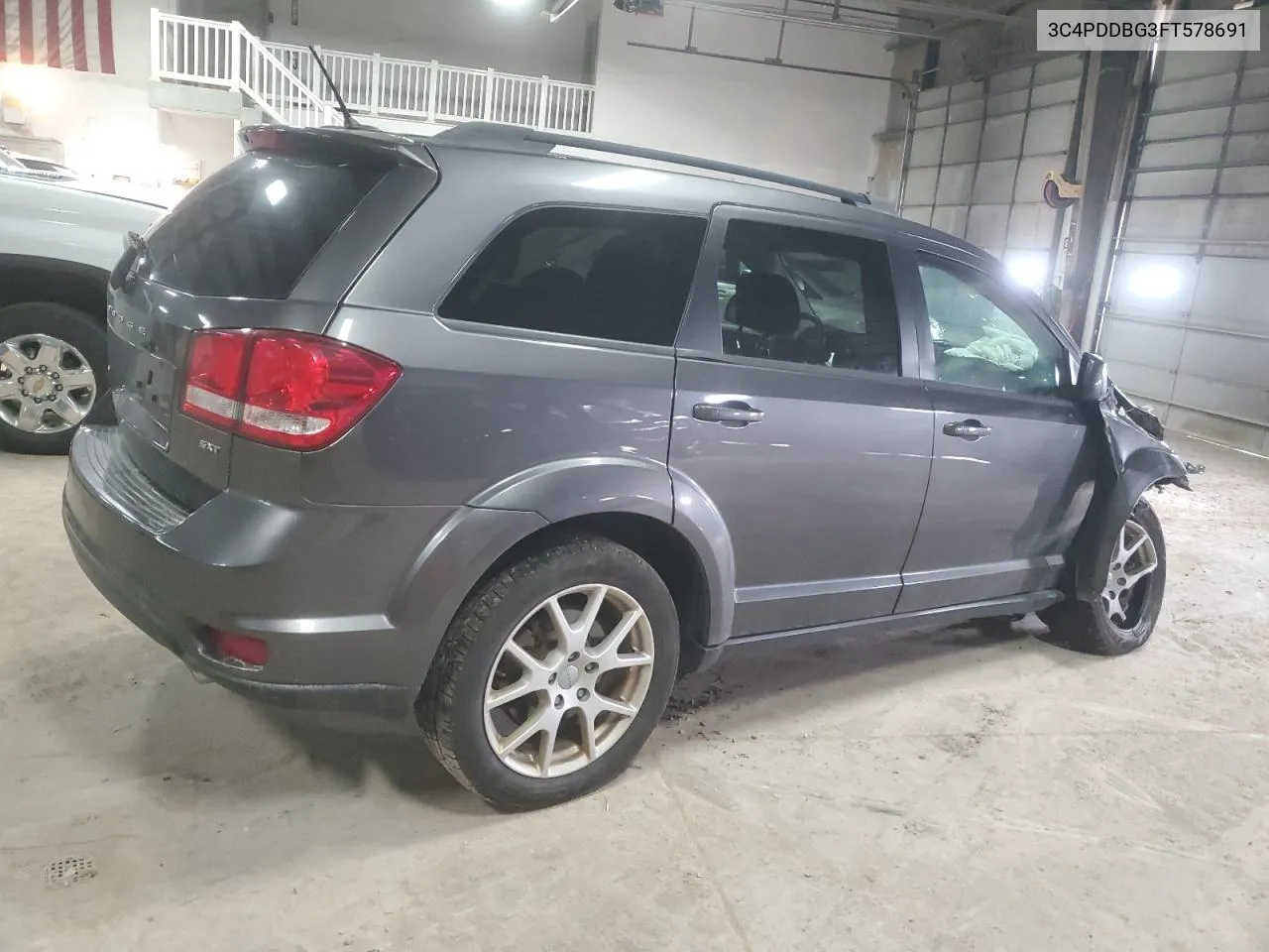 2015 Dodge Journey Sxt VIN: 3C4PDDBG3FT578691 Lot: 79637404