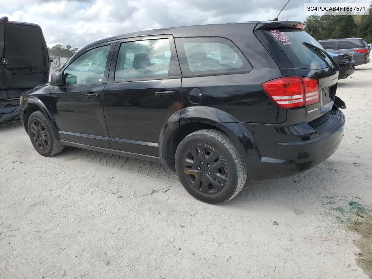 2015 Dodge Journey Se VIN: 3C4PDCAB4FT637571 Lot: 79644344