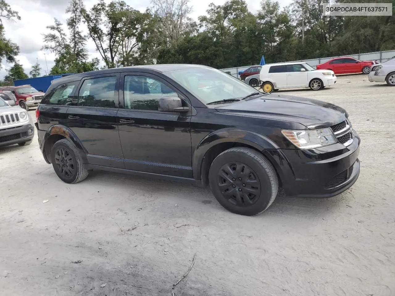 2015 Dodge Journey Se VIN: 3C4PDCAB4FT637571 Lot: 79644344