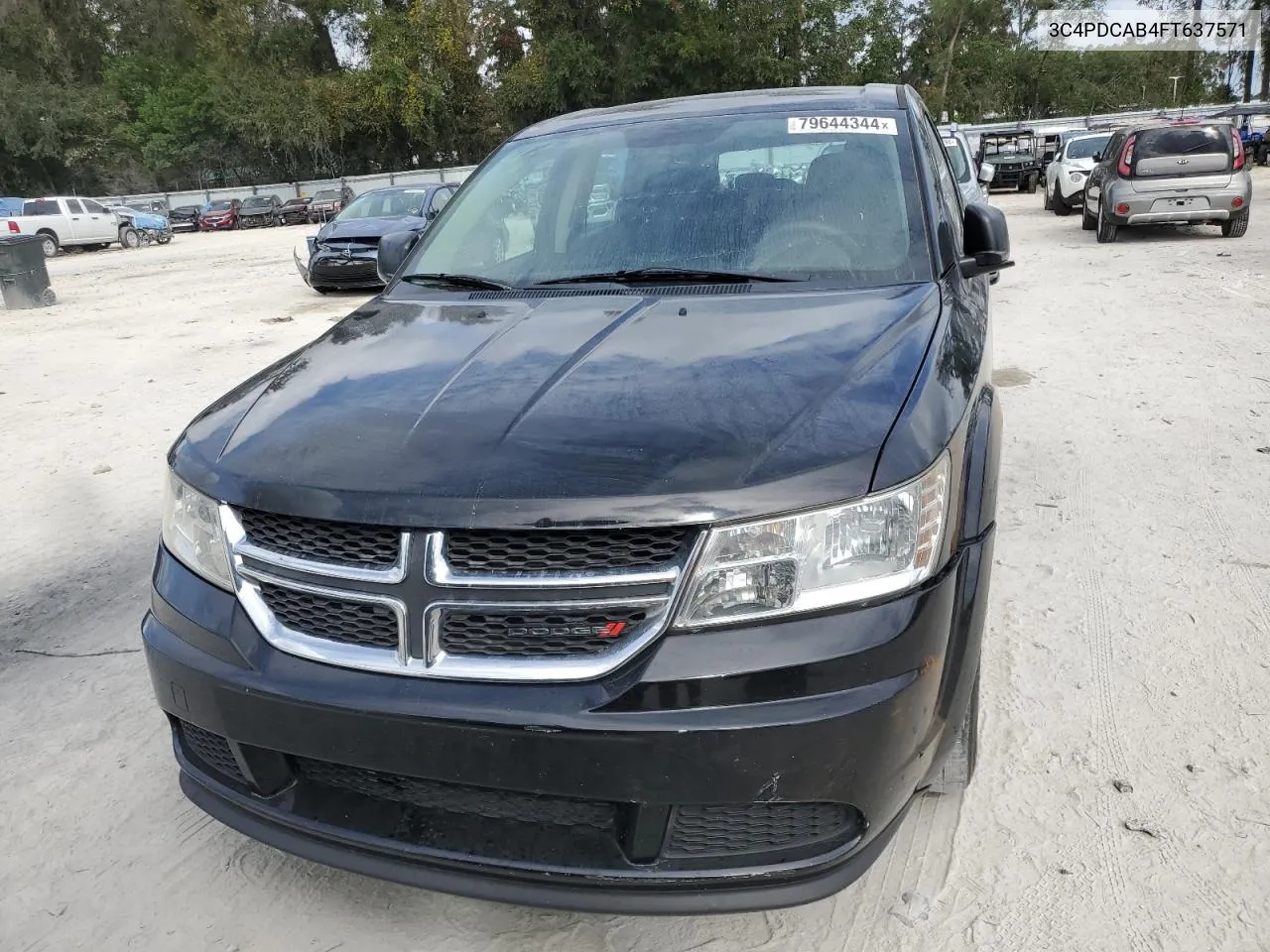 2015 Dodge Journey Se VIN: 3C4PDCAB4FT637571 Lot: 79644344