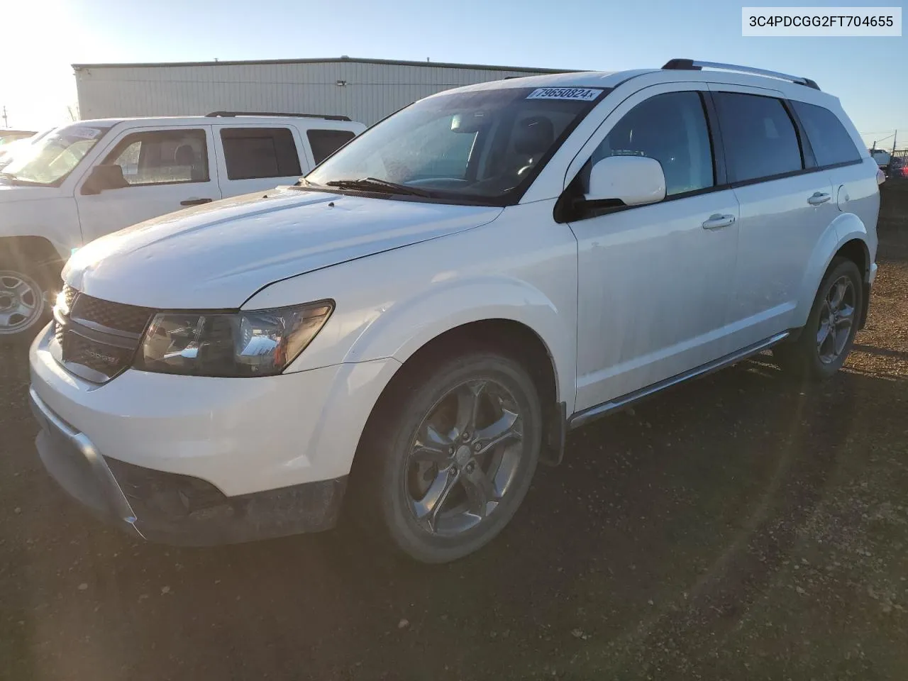 2015 Dodge Journey Crossroad VIN: 3C4PDCGG2FT704655 Lot: 79650824