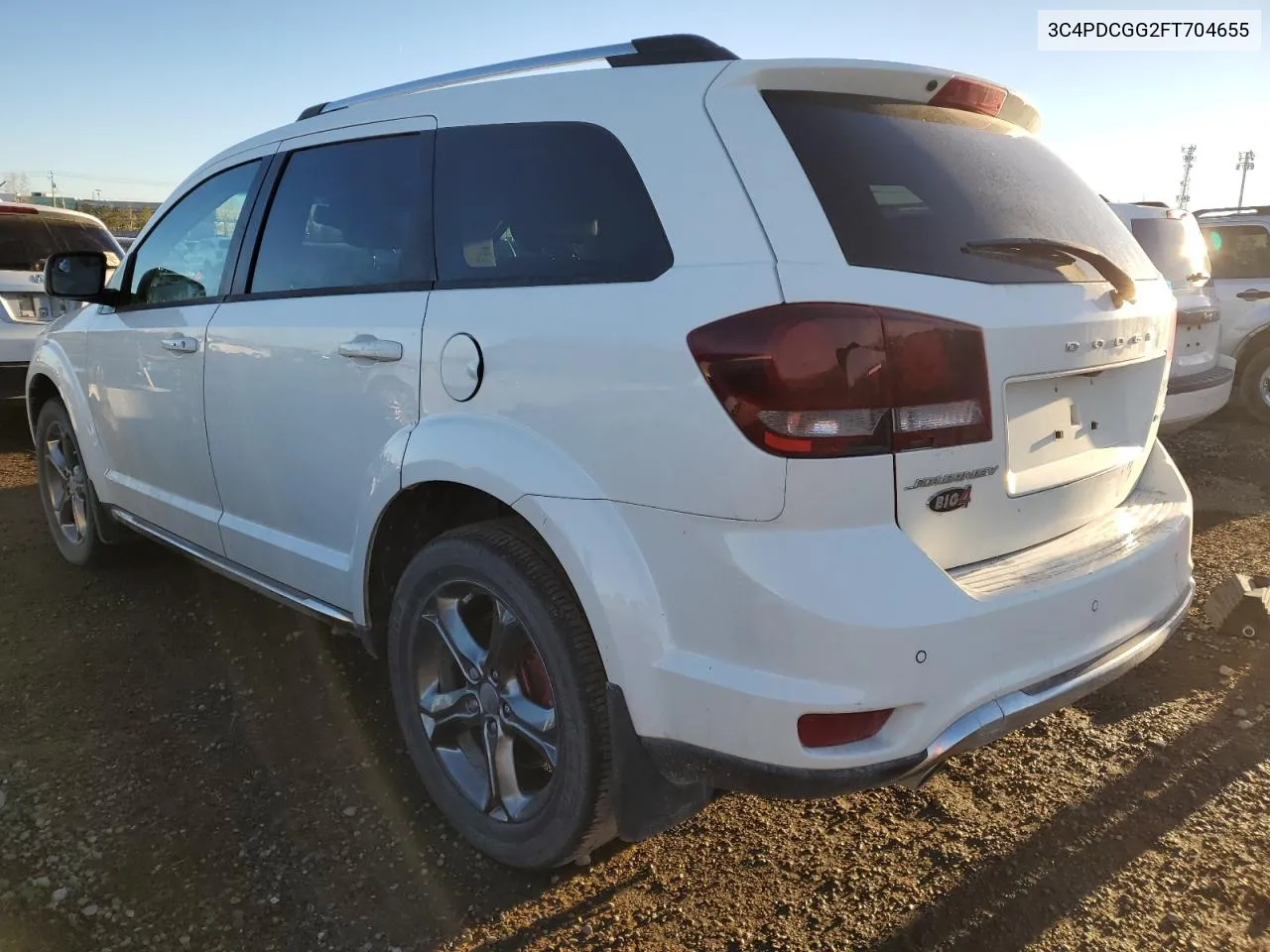 2015 Dodge Journey Crossroad VIN: 3C4PDCGG2FT704655 Lot: 79650824