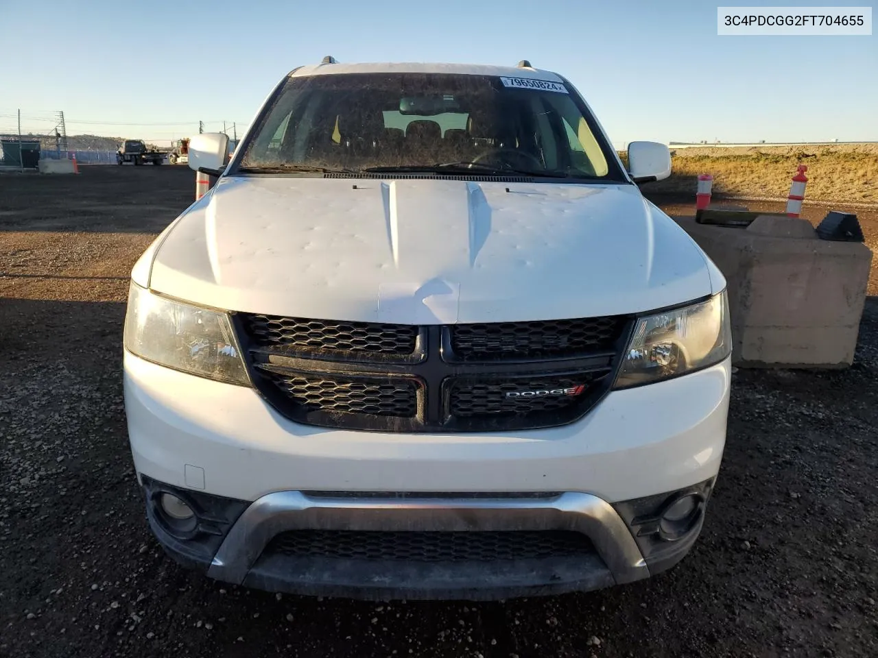 2015 Dodge Journey Crossroad VIN: 3C4PDCGG2FT704655 Lot: 79650824