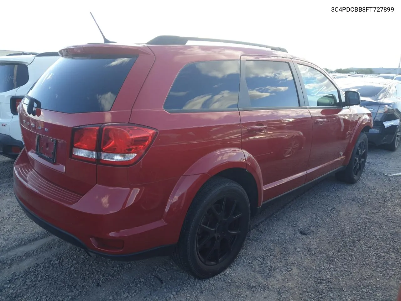 2015 Dodge Journey Sxt VIN: 3C4PDCBB8FT727899 Lot: 79912144