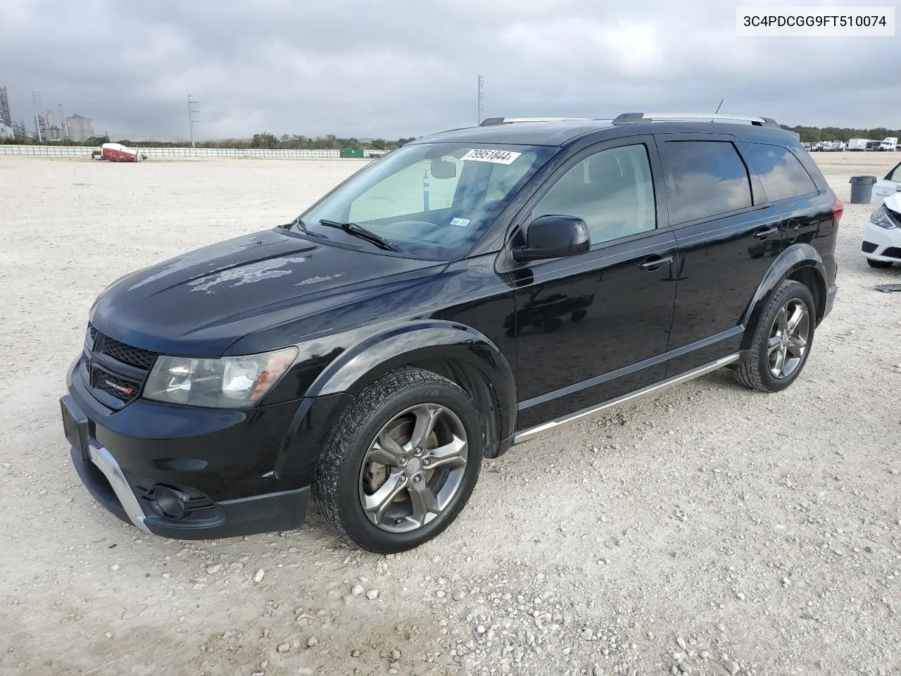 2015 Dodge Journey Crossroad VIN: 3C4PDCGG9FT510074 Lot: 79951844