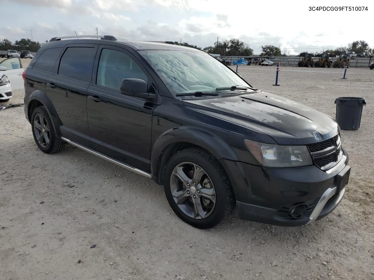 2015 Dodge Journey Crossroad VIN: 3C4PDCGG9FT510074 Lot: 79951844