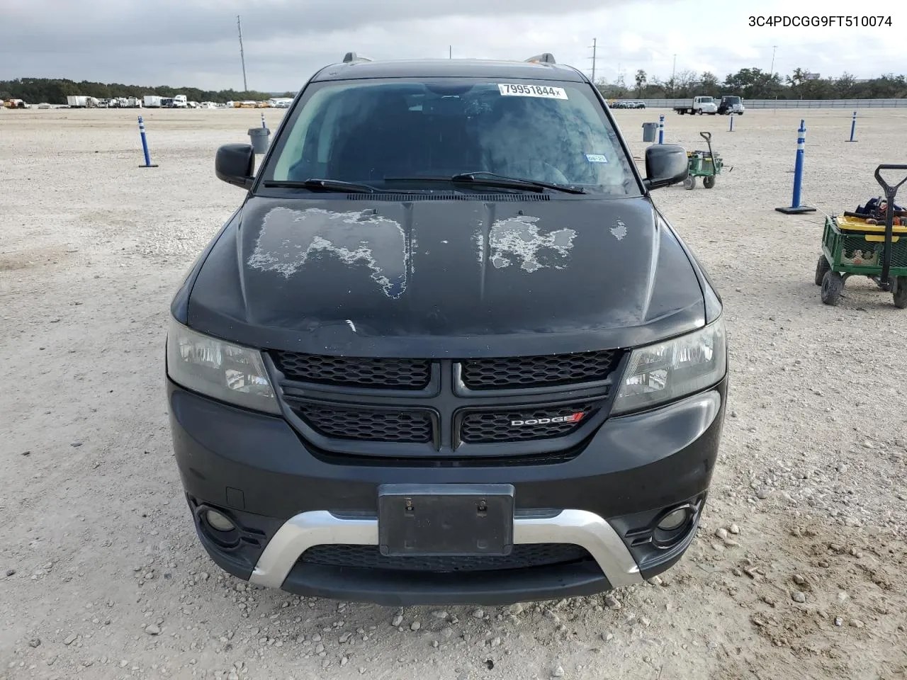 2015 Dodge Journey Crossroad VIN: 3C4PDCGG9FT510074 Lot: 79951844