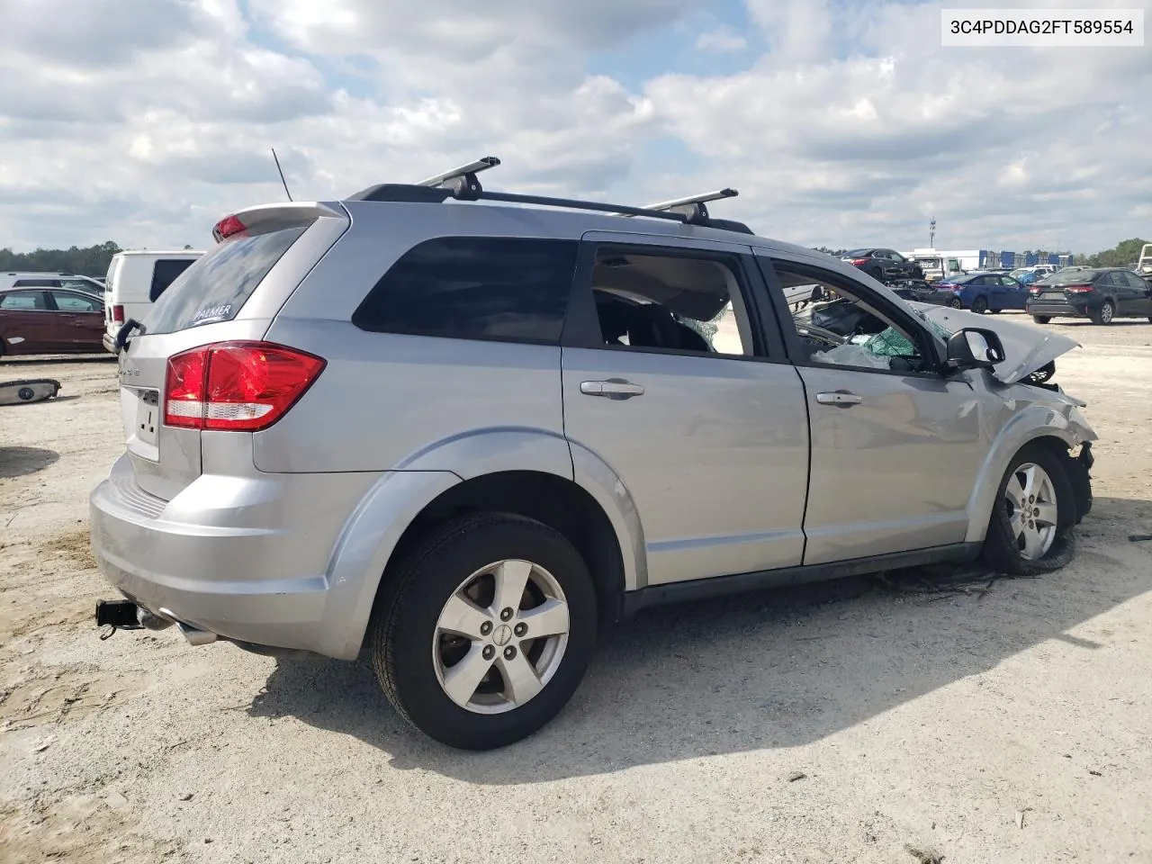 2015 Dodge Journey Se VIN: 3C4PDDAG2FT589554 Lot: 79957314