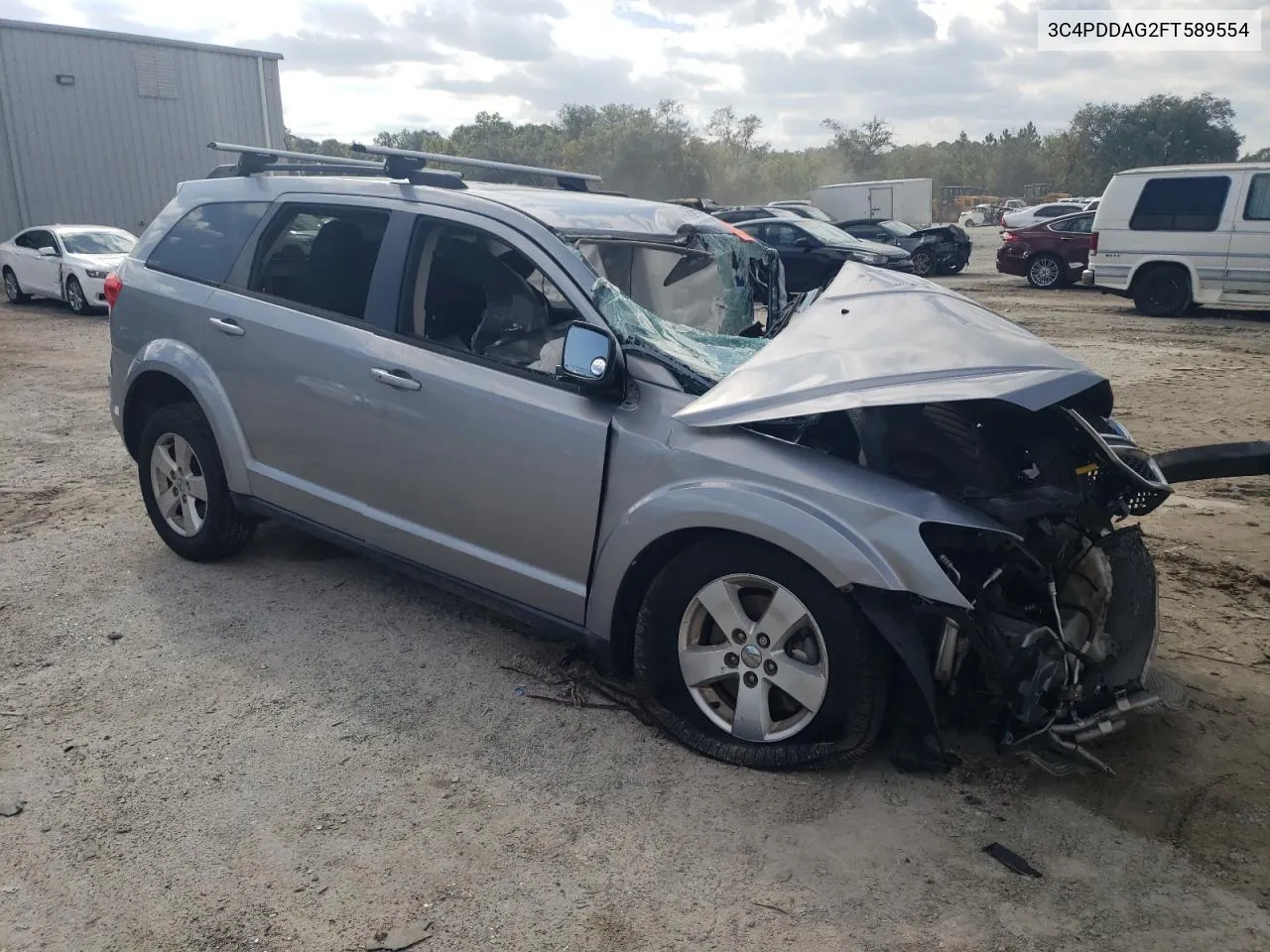 2015 Dodge Journey Se VIN: 3C4PDDAG2FT589554 Lot: 79957314