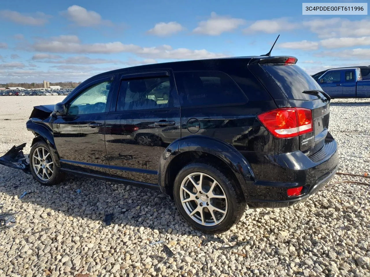 2015 Dodge Journey R/T VIN: 3C4PDDEG0FT611996 Lot: 80085814