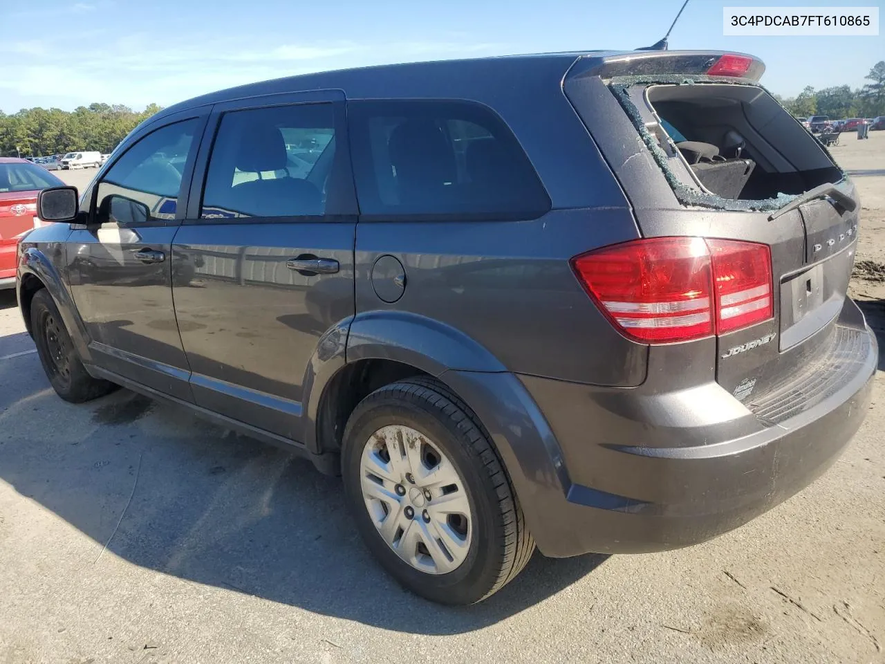 2015 Dodge Journey Se VIN: 3C4PDCAB7FT610865 Lot: 80485724