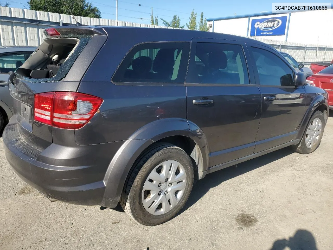 2015 Dodge Journey Se VIN: 3C4PDCAB7FT610865 Lot: 80485724