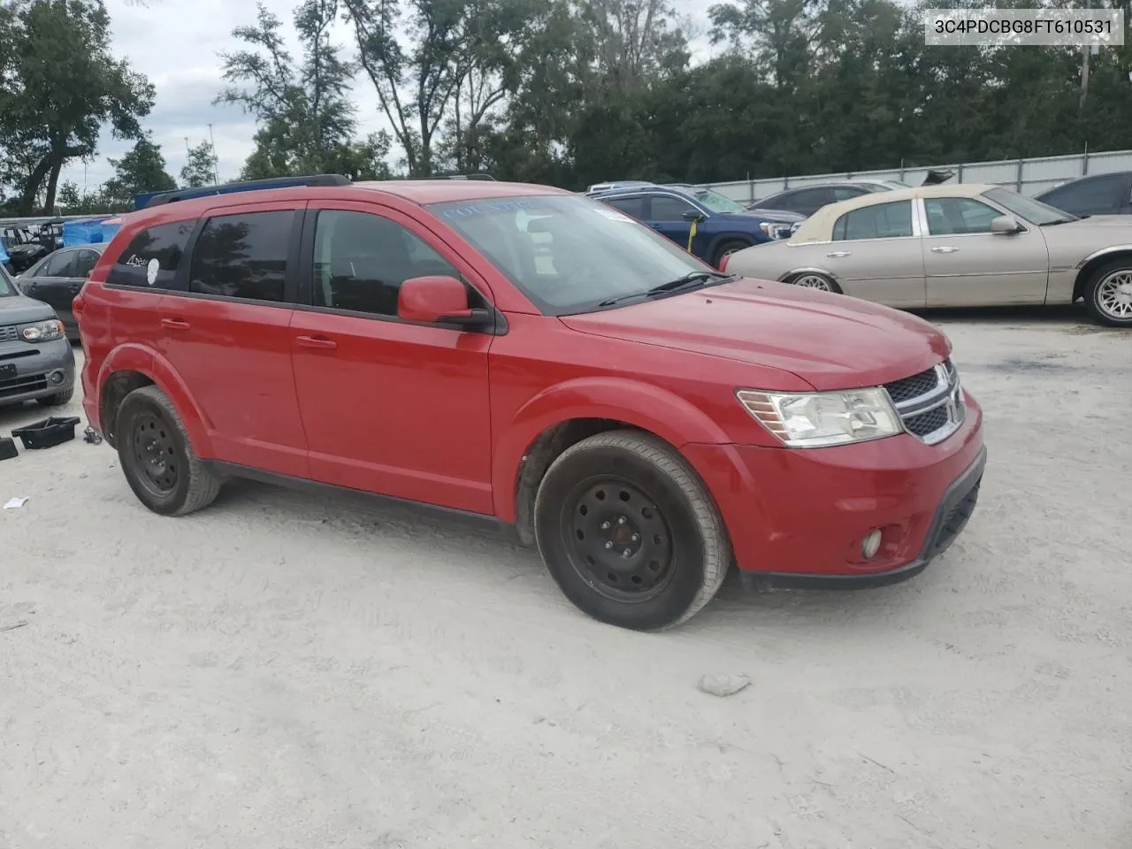 2015 Dodge Journey Sxt VIN: 3C4PDCBG8FT610531 Lot: 81223354