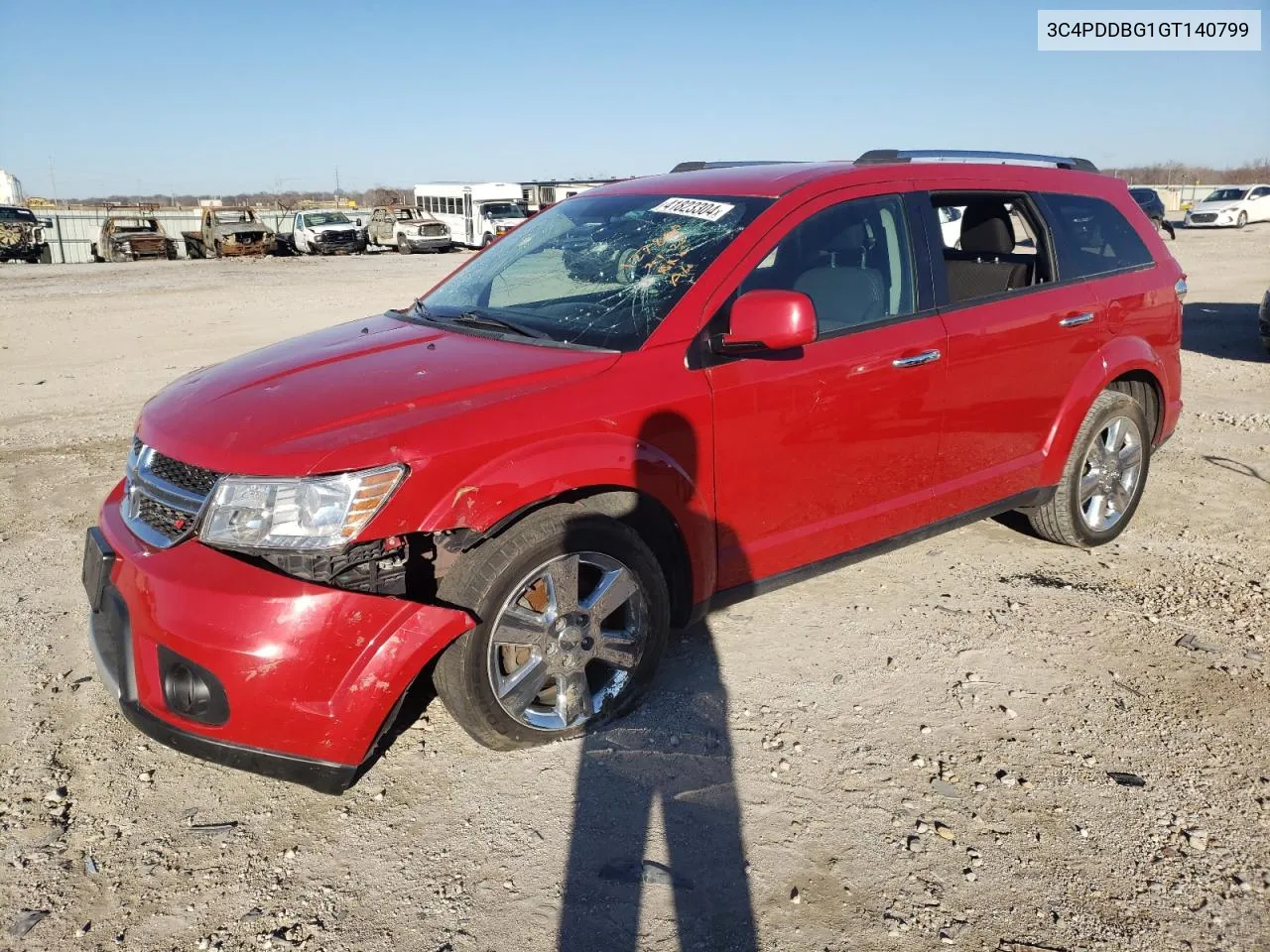 3C4PDDBG1GT140799 2016 Dodge Journey Sxt