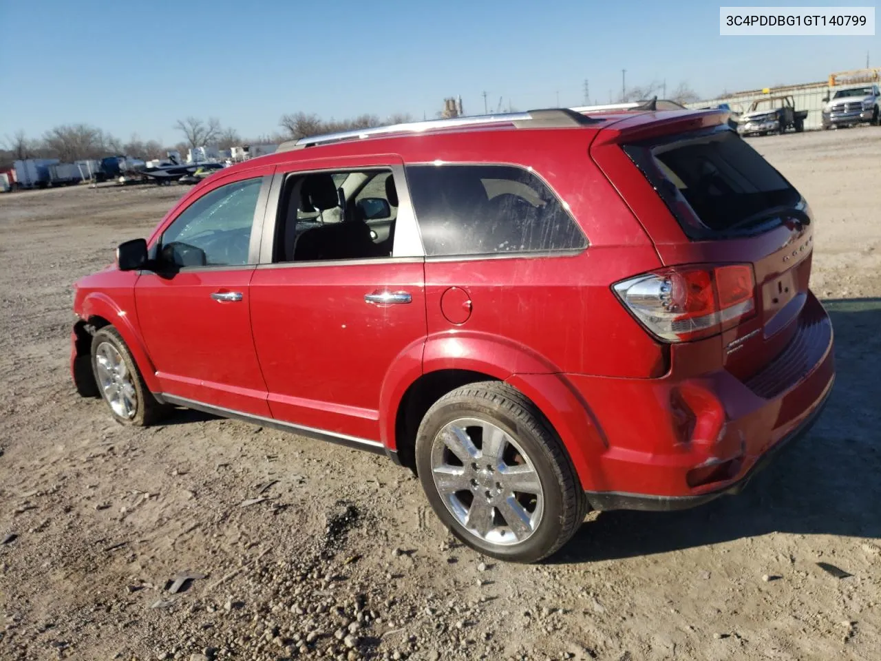 2016 Dodge Journey Sxt VIN: 3C4PDDBG1GT140799 Lot: 41823304