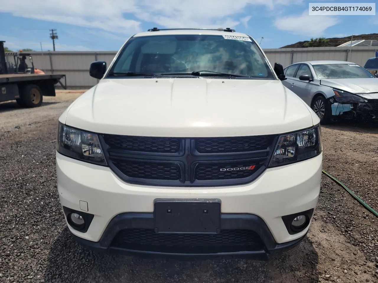 2016 Dodge Journey Sxt VIN: 3C4PDCBB4GT174069 Lot: 49443504