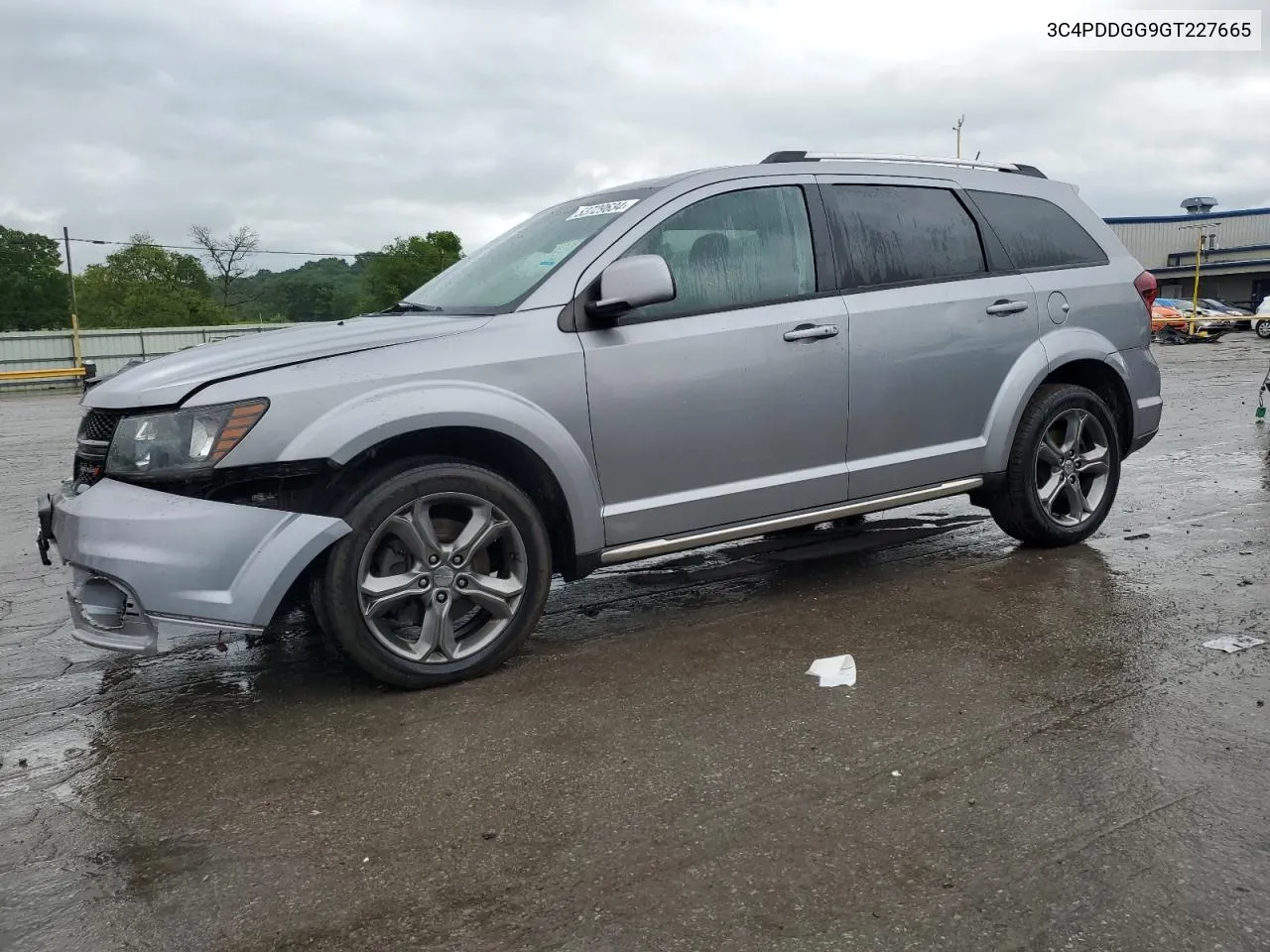 2016 Dodge Journey Crossroad VIN: 3C4PDDGG9GT227665 Lot: 53729634