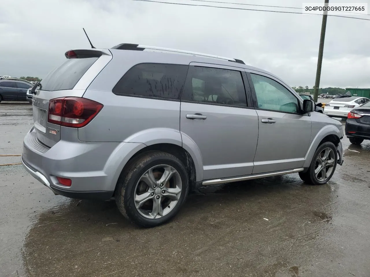 2016 Dodge Journey Crossroad VIN: 3C4PDDGG9GT227665 Lot: 53729634