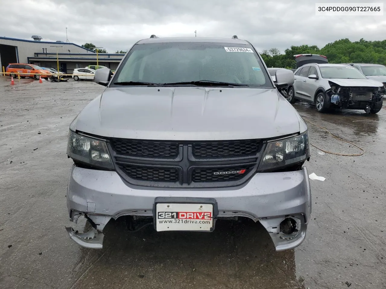 2016 Dodge Journey Crossroad VIN: 3C4PDDGG9GT227665 Lot: 53729634