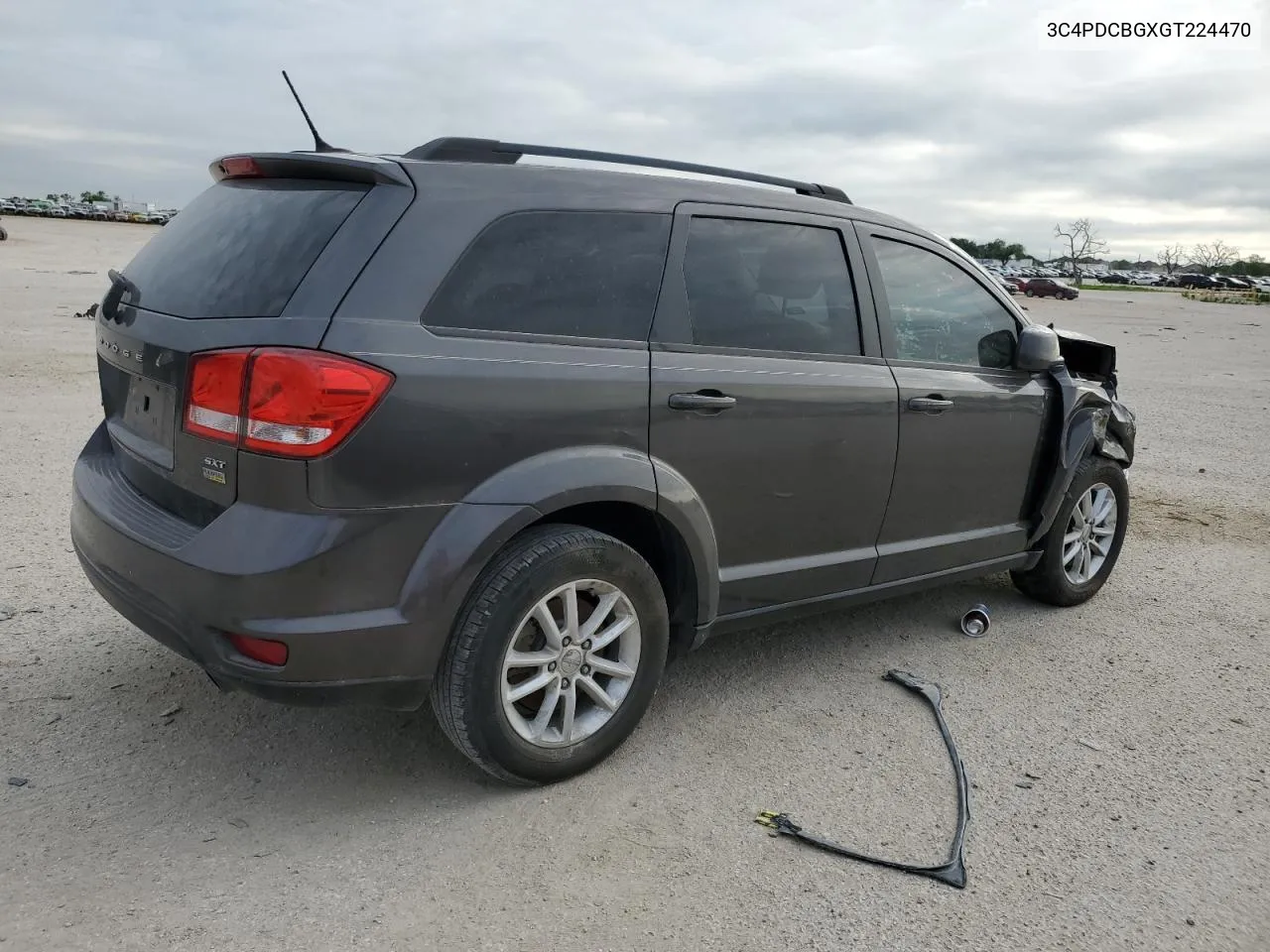 2016 Dodge Journey Sxt VIN: 3C4PDCBGXGT224470 Lot: 54689004