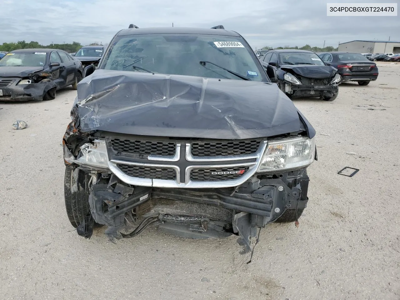 3C4PDCBGXGT224470 2016 Dodge Journey Sxt