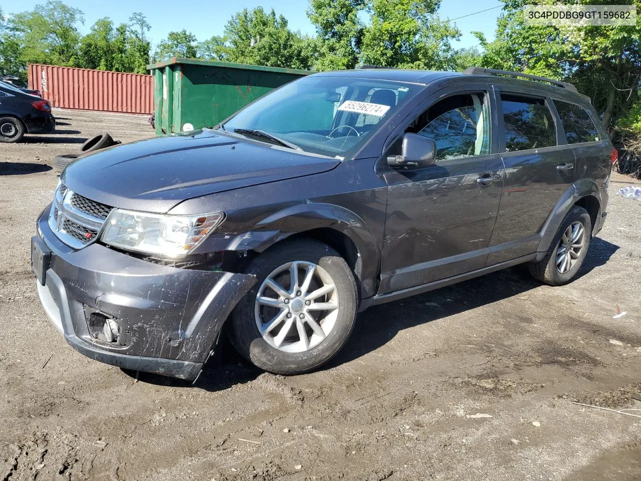 3C4PDDBG9GT159682 2016 Dodge Journey Sxt