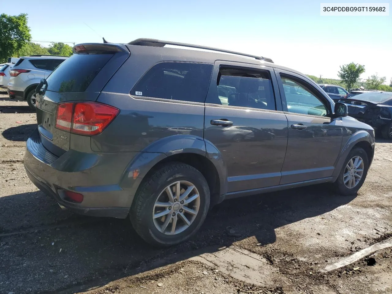 2016 Dodge Journey Sxt VIN: 3C4PDDBG9GT159682 Lot: 55296274