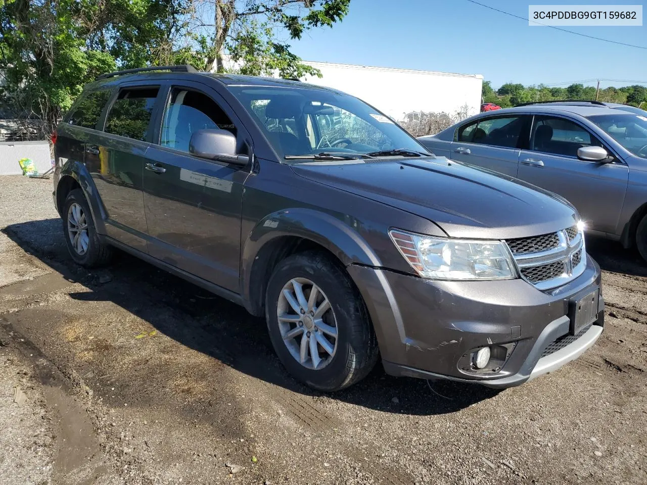 2016 Dodge Journey Sxt VIN: 3C4PDDBG9GT159682 Lot: 55296274