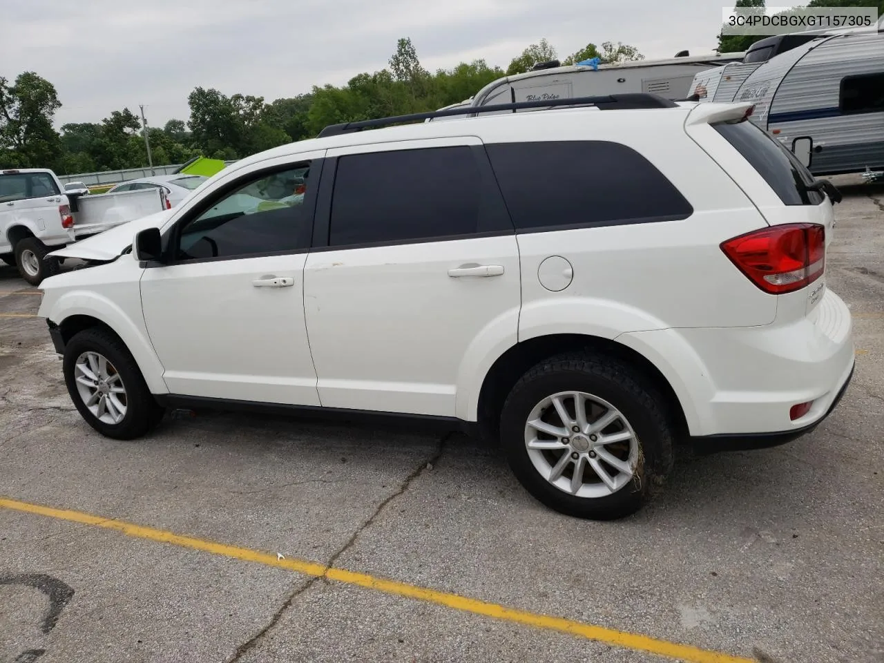 2016 Dodge Journey Sxt VIN: 3C4PDCBGXGT157305 Lot: 55847554