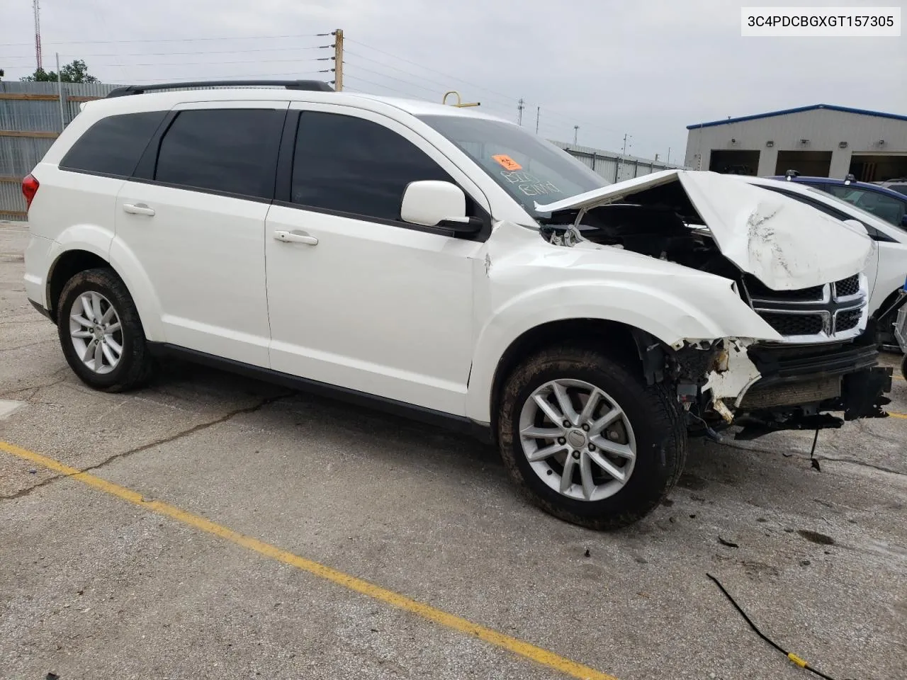 2016 Dodge Journey Sxt VIN: 3C4PDCBGXGT157305 Lot: 55847554