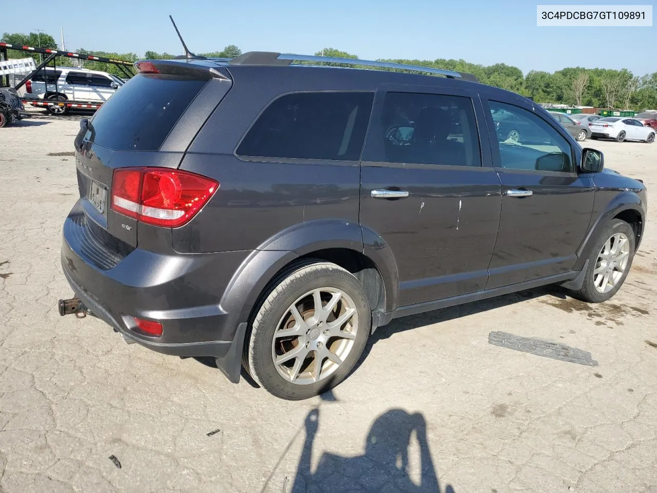 2016 Dodge Journey Sxt VIN: 3C4PDCBG7GT109891 Lot: 59058514