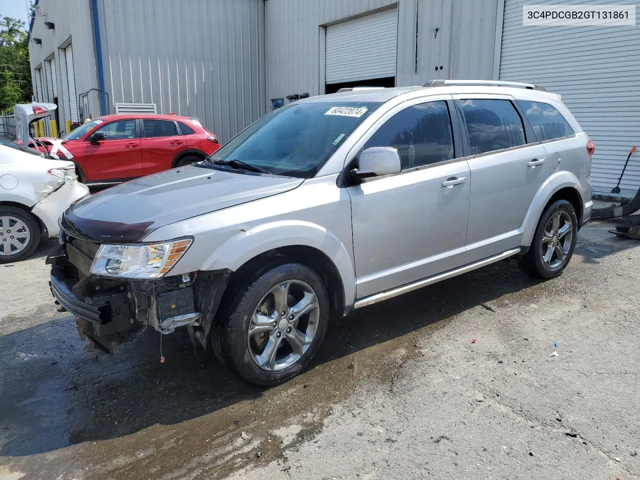 2016 Dodge Journey Crossroad VIN: 3C4PDCGB2GT131861 Lot: 60422074