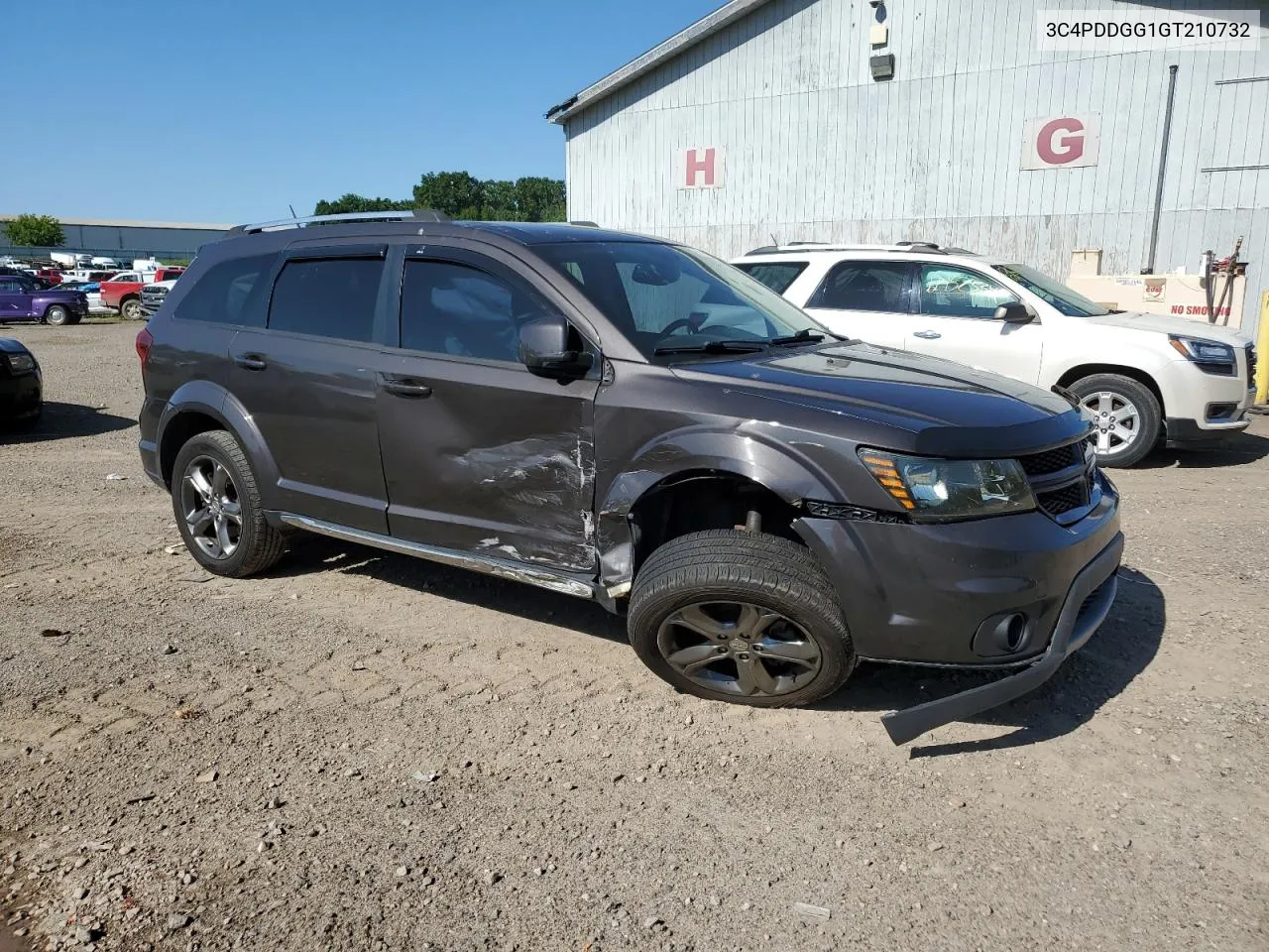 2016 Dodge Journey Crossroad VIN: 3C4PDDGG1GT210732 Lot: 60732204