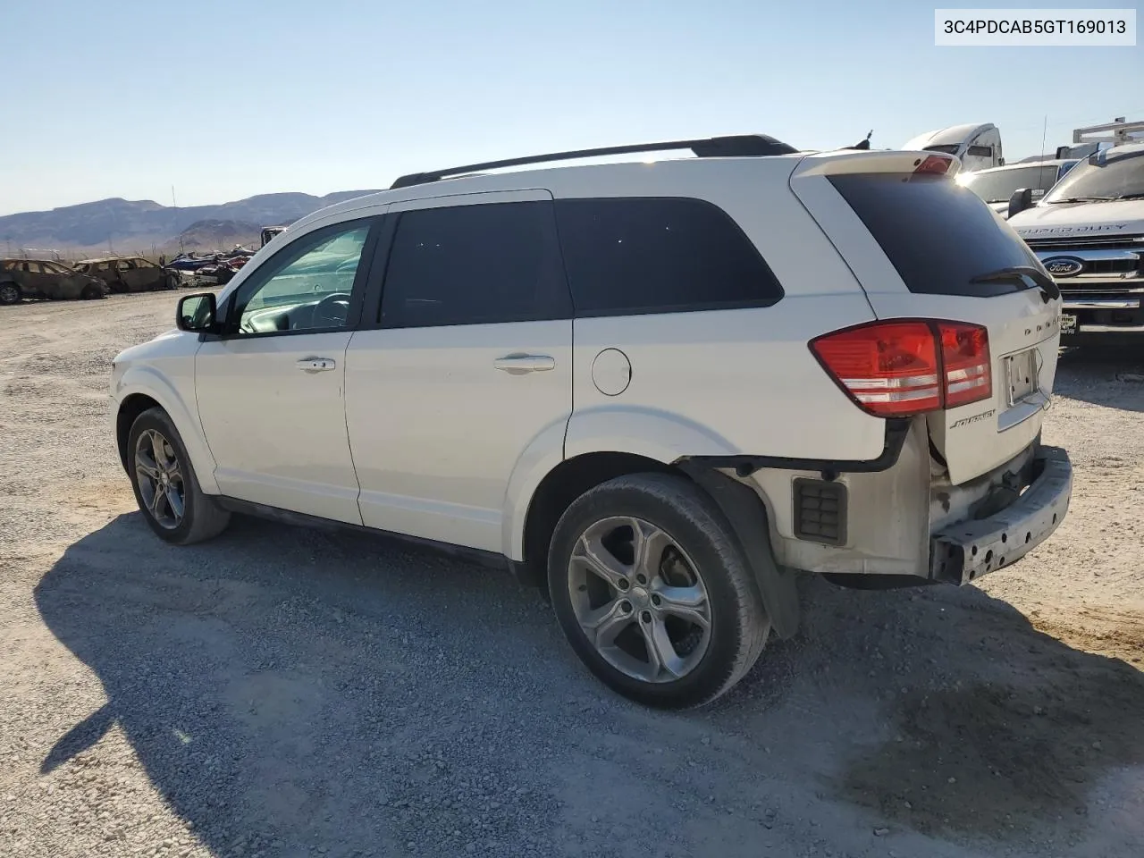 2016 Dodge Journey Se VIN: 3C4PDCAB5GT169013 Lot: 62105874