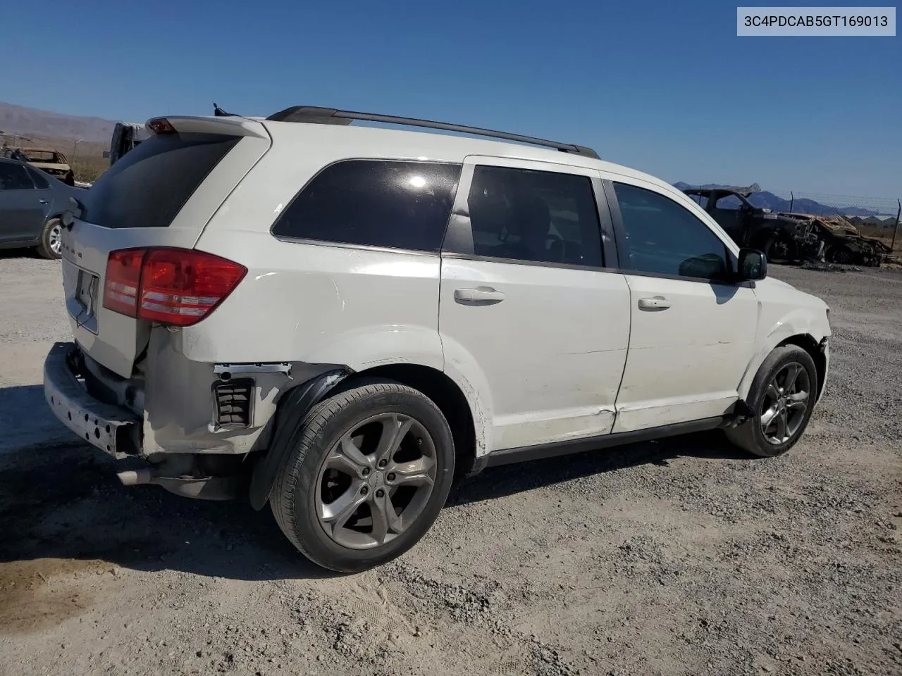 2016 Dodge Journey Se VIN: 3C4PDCAB5GT169013 Lot: 62105874