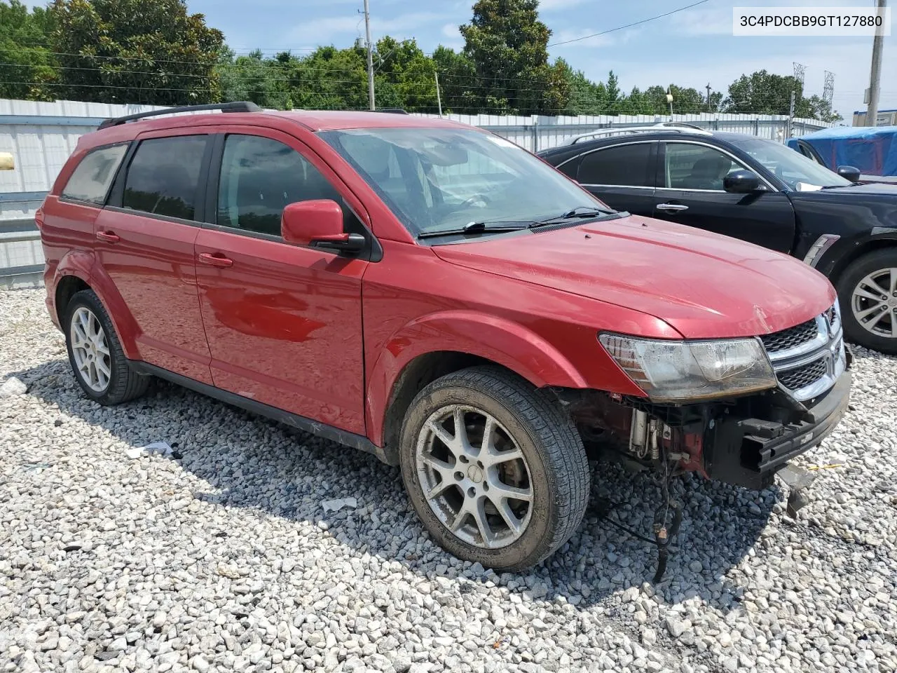 2016 Dodge Journey Sxt VIN: 3C4PDCBB9GT127880 Lot: 62886014